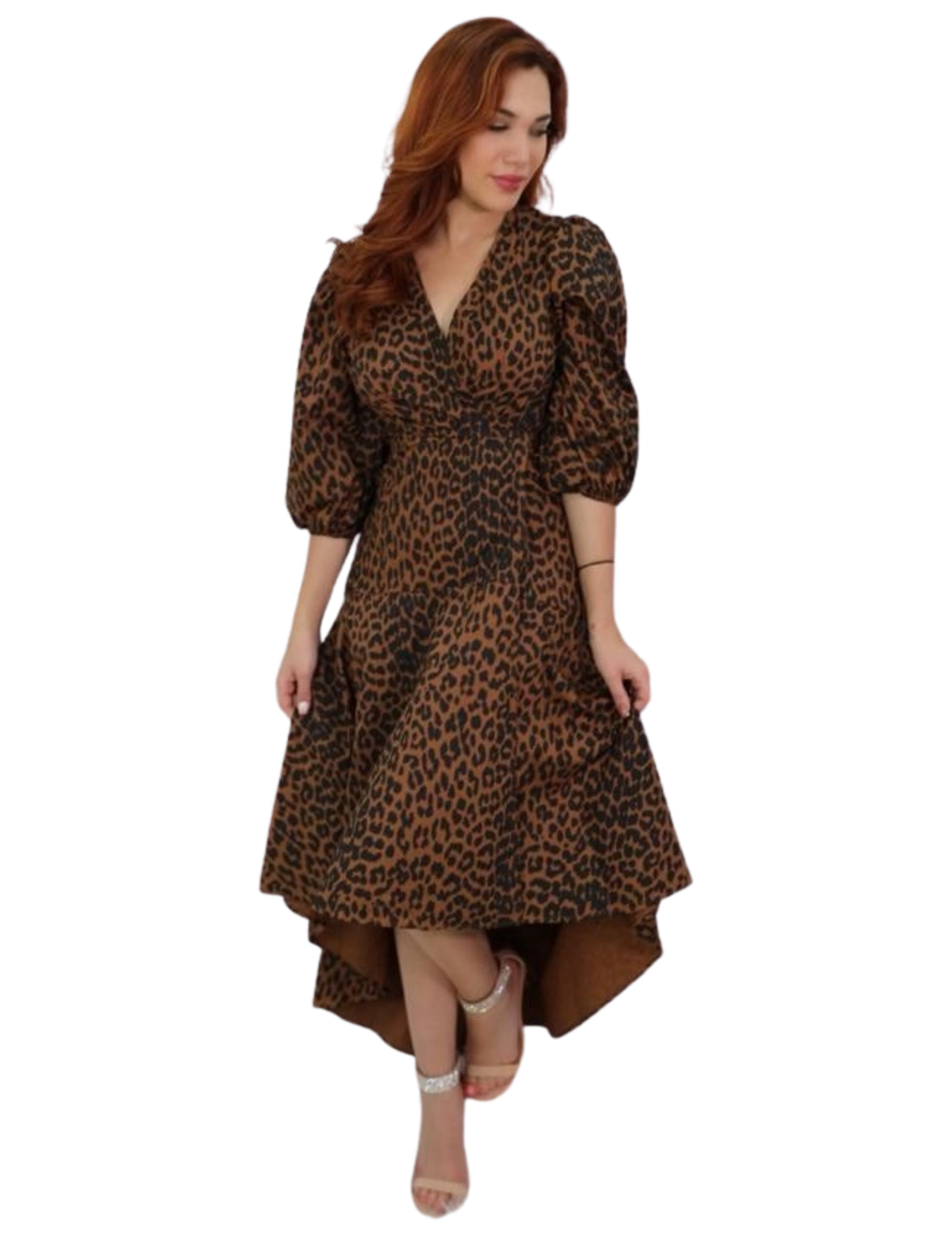 Animal print long dress FABIOLA'S FASHION Animal print long dress FABIOLA'S FASHION